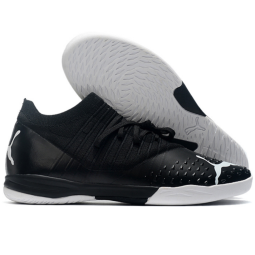 CHUTEIRA FUTSAL PUMA FUTURE Z 1.3 PRETO + BRANCO