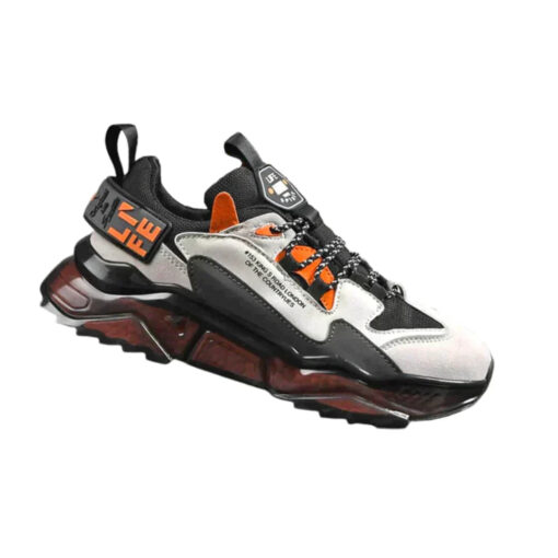 Tênis Masculino Sneaker Kongo Laranja