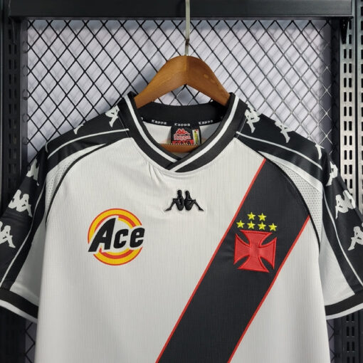 Camisa Retrô do Vasco da Gama 2000 Away - Image 3