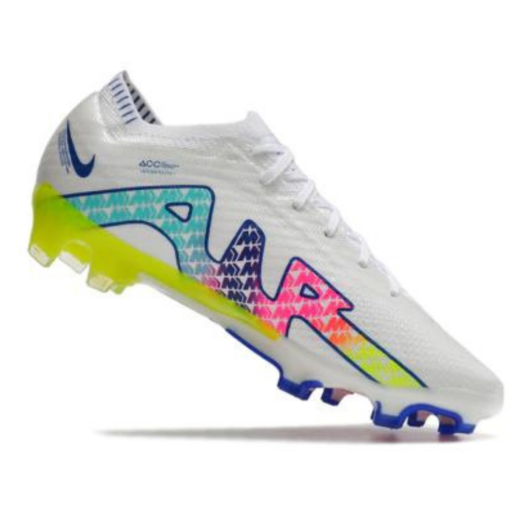 Chuteira NIKE Air Zoom Mercurial Vapor 15 FG Elite - Branco e Multicolor - Image 3