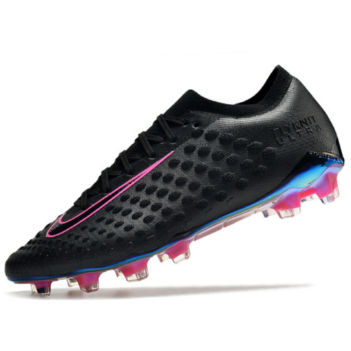 CHUTEIRA CAMPO NIKE PHANTOM ULTRA VENOM FG PRETO+ROSA - Image 3