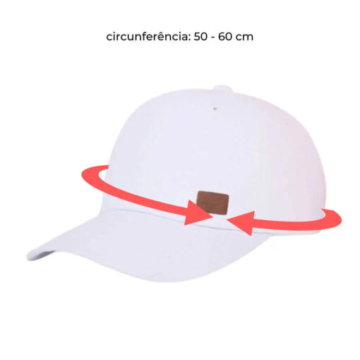 Boné Masculino Hat Branco - Image 4