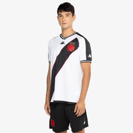 Camisa do Vasco da Gama II 24 Kappa Masculina Torcedor - QUEIMA DE ESTOQUE