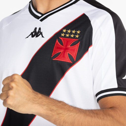 Camisa do Vasco da Gama II 24 Kappa Masculina Torcedor - QUEIMA DE ESTOQUE - Image 4