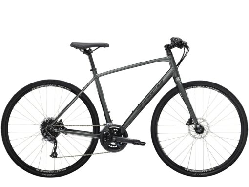 Bicicleta Trek FX 2 Disc 2023 - Cinza Escuro