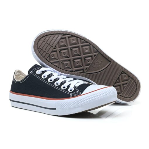 Combo 2 pares All Star Convencional Preto+Branco - Image 10