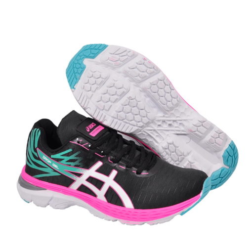 TÊNIS ASICS GEL FEMININO MARINHO/ROSA - Image 9