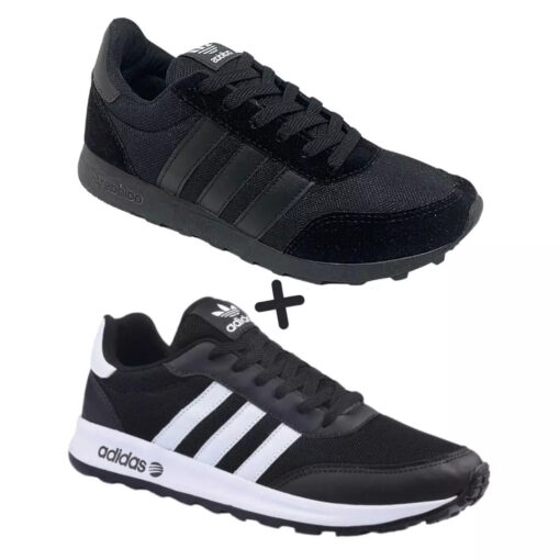 2 Pares Tênis Adidas Neo Feminino COMPRE 1 LEVE 2 + Frete Grátis - Image 6