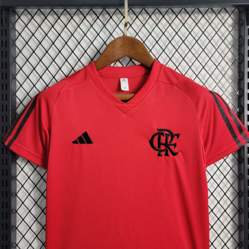 Kit Infantil Flamengo Treino 23/24 Vermelho - Image 3