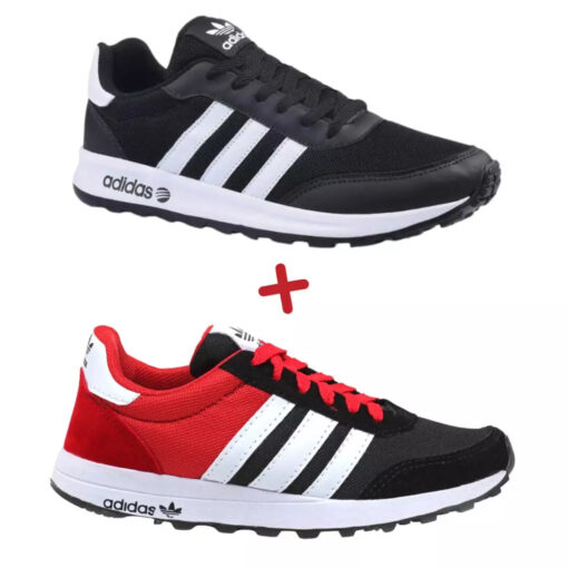 2 Pares Tênis Adidas Neo Masculino COMPRE 1 LEVE 2 + Frete Grátis - Image 2