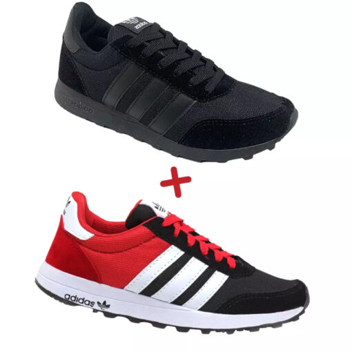 2 Pares Tênis Adidas Neo Masculino COMPRE 1 LEVE 2 + Frete Grátis - Image 3