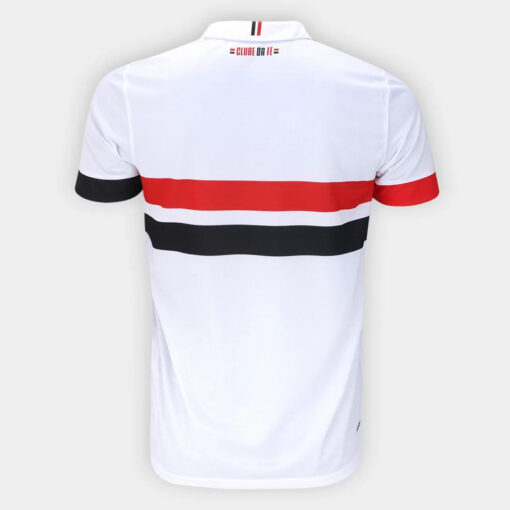 Camisa São Paulo I 24/25 s/n° Jogador Masculina - Branco+Vermelho - Image 2