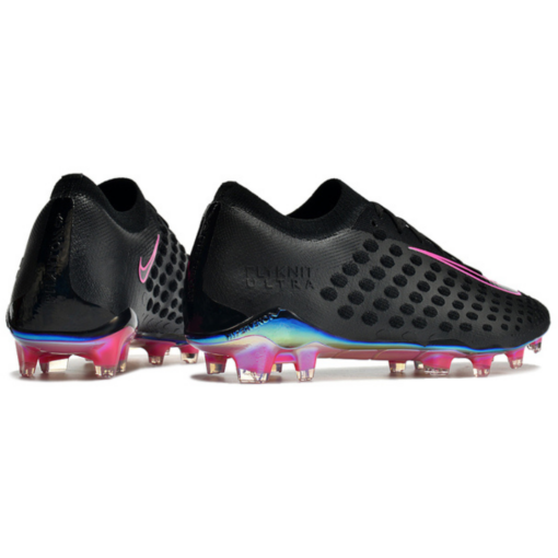 CHUTEIRA CAMPO NIKE PHANTOM ULTRA VENOM FG PRETO+ROSA - Image 4