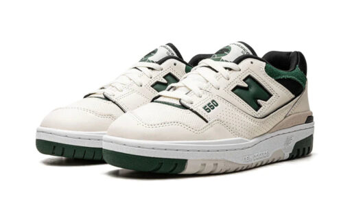 New Balance 550 Sea Salt Pine Green - Image 2