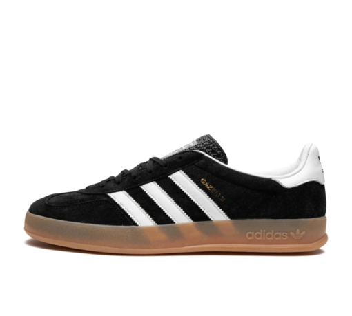 Adidas Gazelle Indoor 'Black/White/Gum' Preto