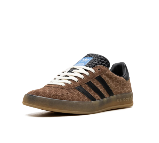 Adidas x Gucci Gazelle GG Monogram 'Brown' Marrom/Preto - Image 2