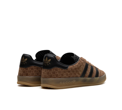 Adidas x Gucci Gazelle GG Monogram 'Brown' Marrom/Preto - Image 4