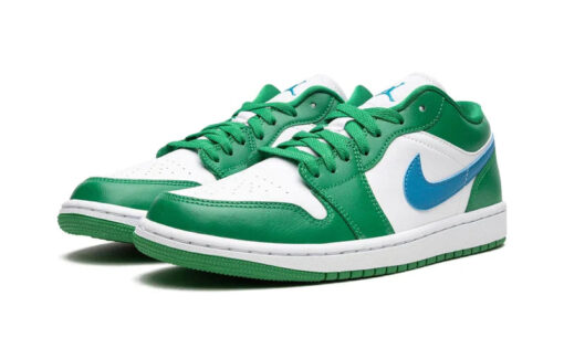 Air Jordan 1 Low Lucky Green Aquatone - Image 2