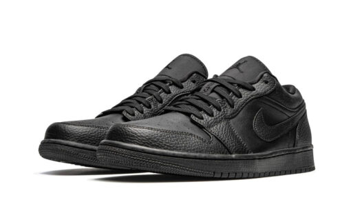 Air Jordan 1 Low Triple Black - Image 2