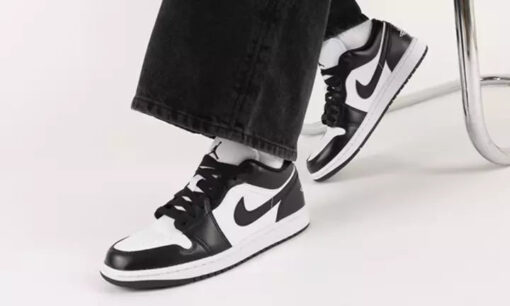 Air Jordan 1 Low 'Panda' Preto / Branco - Image 5