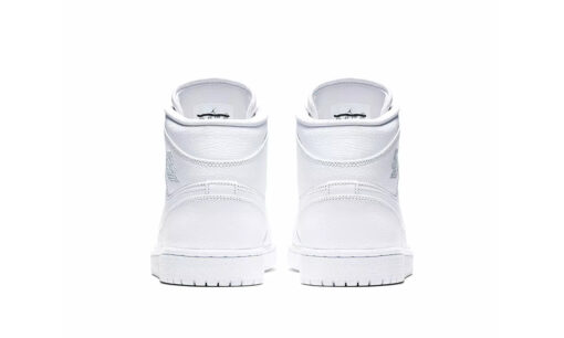 Air Jordan 1 Mid Triple White - Image 5