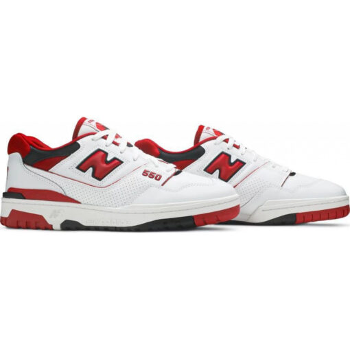 Tênis New Balance 550 X White Team Red - Image 3