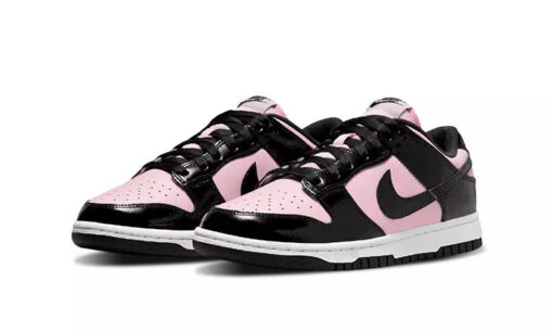 Dunk Low Black Patent Pink - Image 2