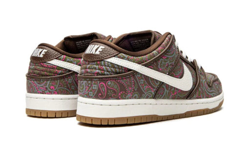 Tênis Nike Dunk Low SB 'Paisley Brown' Marrom - Image 4