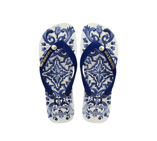 Chinelo Havaianas Dolce&Gabbana 'Blu Mediterraneo'