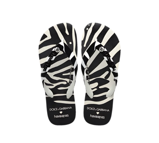 Chinelo Havaianas 'Dolce&Gabbana Zebra'