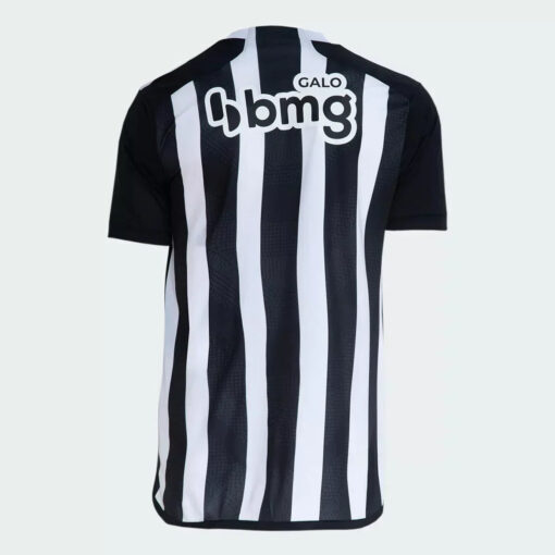 Camisa Atlético Mineiro I 24/25 s/n° Torcedor Masculina - Branco+Preto - Image 2