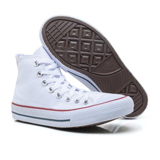 Combo 2 pares All Star cano alto Branco+Branco - Image 5