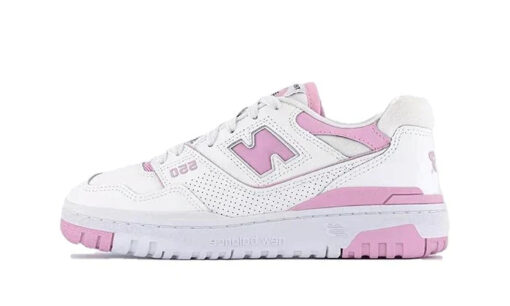 New Balance 550 White Bubblegum Pink