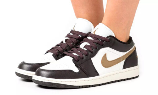 Nike Air Jordan 1 Low 'Shadow Brown' Preto/Marrom - Image 2