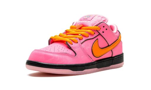 Tênis Nike Dunk Low SB Powerpuff Girls 'Florzinha' - Image 4