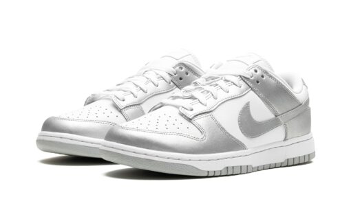 Nike Dunk Low 'Metallic Silver' - Image 5