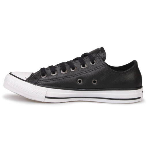 TÊNIS CONVERSE ALL STAR CHUCK TAYLOR COURO PRETO - Image 2