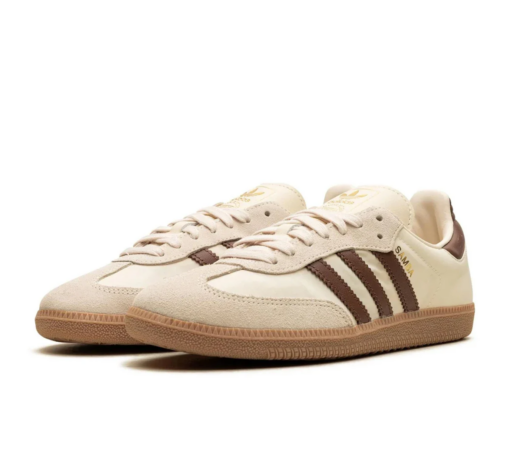 Adidas Samba 'Cream White Preloved Brown' Creme/Marrom - Image 3