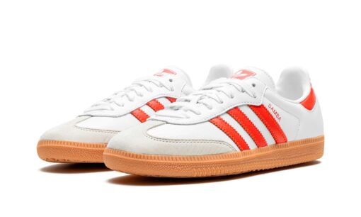 Adidas Samba OG 'White Solar Red' - Image 5