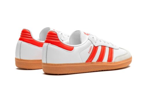 Adidas Samba OG 'White Solar Red' - Image 4