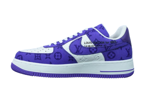 Nike Air Force 1 Low x Louis Vuitton x Off-White 'Purple' - Image 2