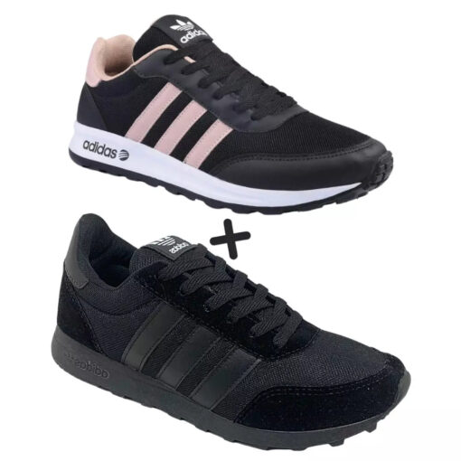 2 Pares Tênis Adidas Neo Feminino COMPRE 1 LEVE 2 + Frete Grátis - Image 3