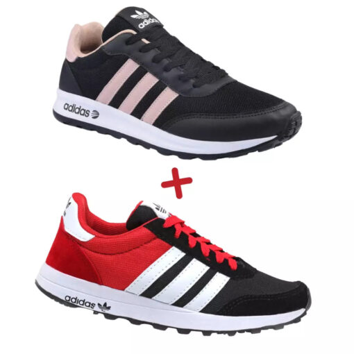 2 Pares Tênis Adidas Neo Feminino COMPRE 1 LEVE 2 + Frete Grátis - Image 5