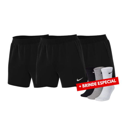 Combo 3 Shorts Nike Masculinos + Brinde - QUEIMA DE ESTOQUE