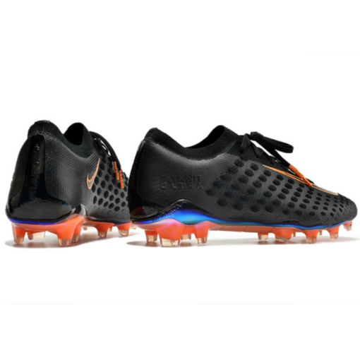 CHUTEIRA CAMPO NIKE PHANTOM ULTRA VENOM FG PRETA+LARANJA - Image 4