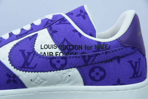 Nike Air Force 1 Low x Louis Vuitton x Off-White 'Purple' - Image 7