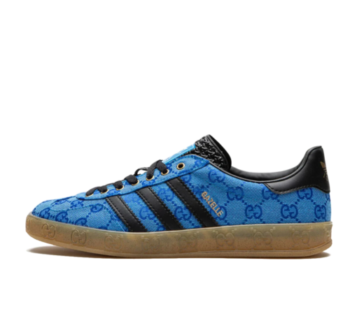 Adidas x Gucci Gazelle 'GG Monogram Blue'