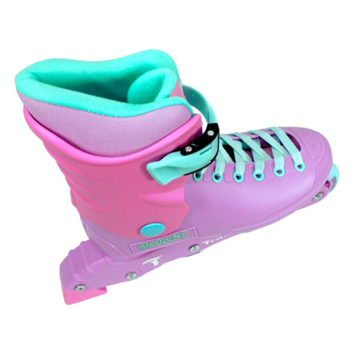 Patins Roller-X Roxo - 76mm ABEC-7 - Image 3