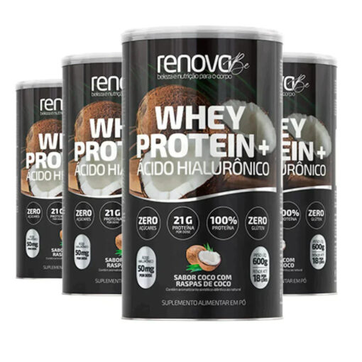 Whey Protein com Ácido Hialurônico mais completo do Brasil em 4 sabores - Image 4